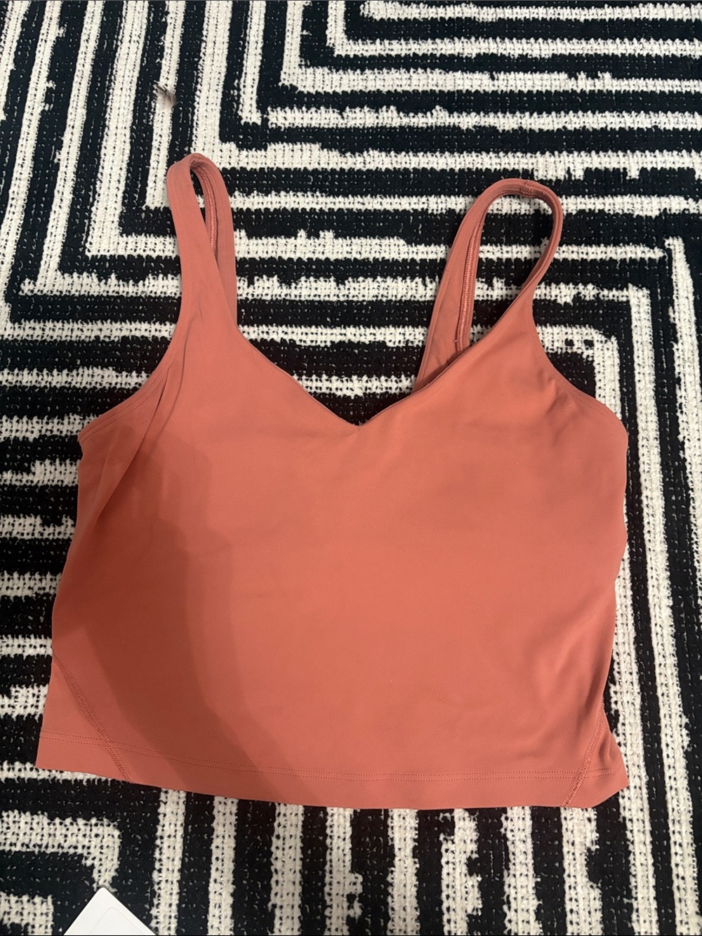 lululemon athletica pink 
 Seamless align tank